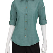 Chefworks Ladies Chambray Shirt