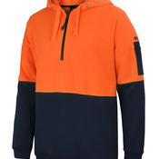 JB's Wear Hi Vis 1/2 Zip Hoodie